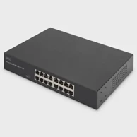 DIGITUS Mrežni prekidač 16-Port Gigabit 19" Unmanaged